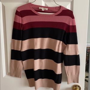 Loft stripped sweater